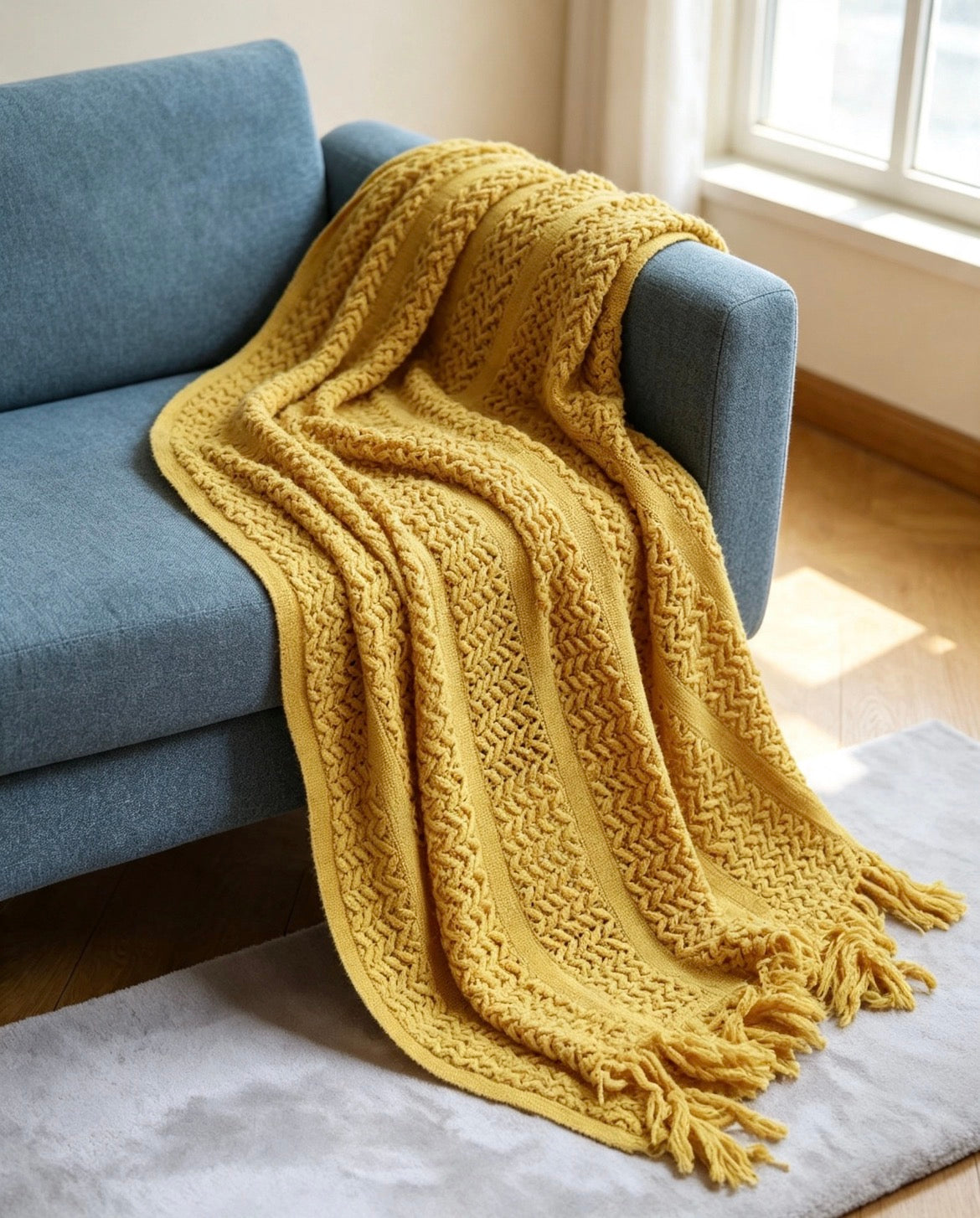 Nordic Sofa Blanket Cover Blanket Knitted Blanket Homestay Hotel Throw Blanket