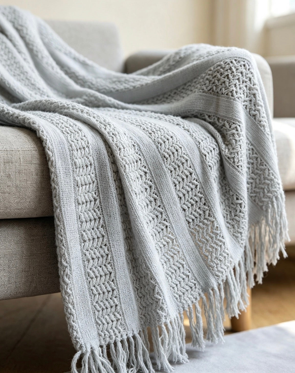 Nordic Sofa Blanket Cover Blanket Knitted Blanket Homestay Hotel Throw Blanket