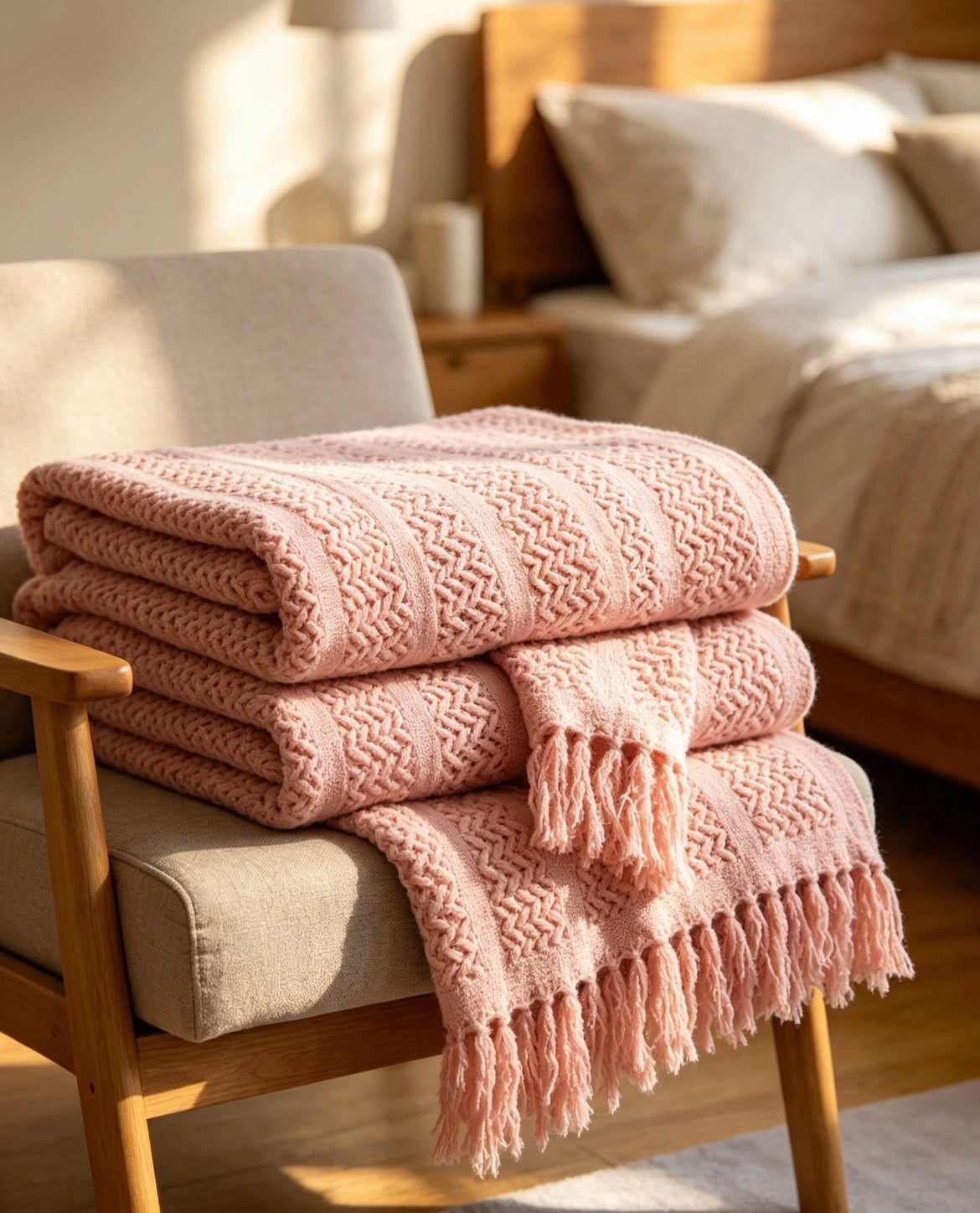 Nordic Sofa Blanket Cover Blanket Knitted Blanket Homestay Hotel Throw Blanket